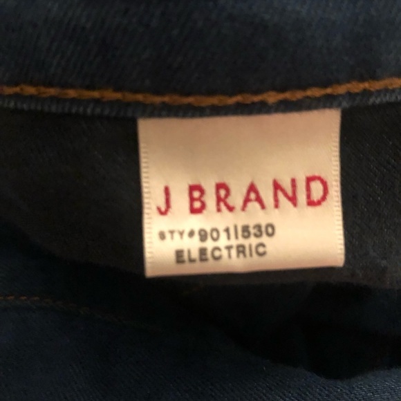 J BRAND size 30 blue jeans Jegging style “ELECTRIC “lightweight - Picture 4 of 13